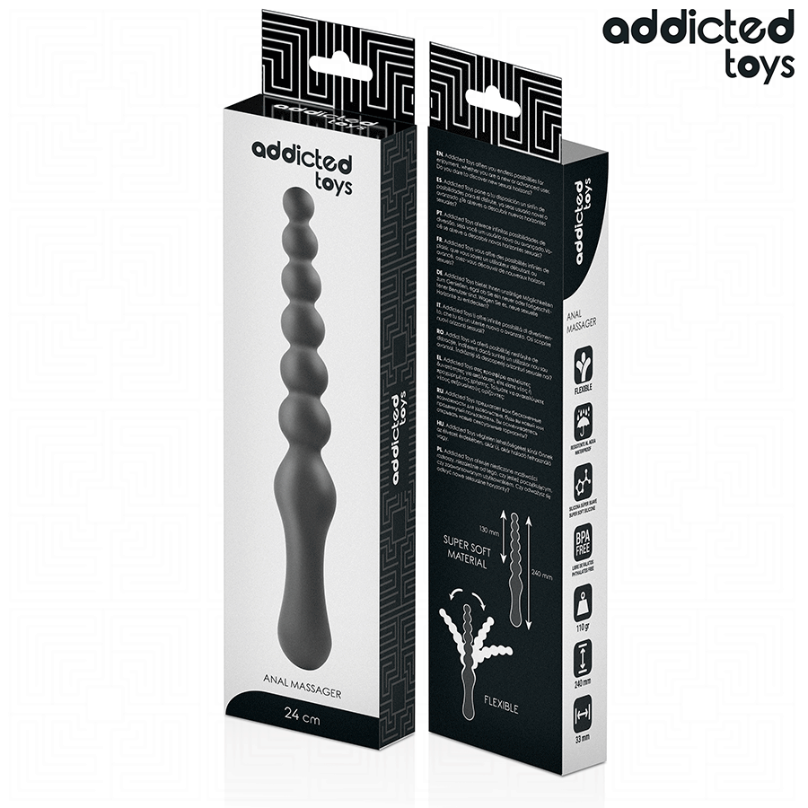 Masseur Anal Progressif 24cm - Addicted Toys