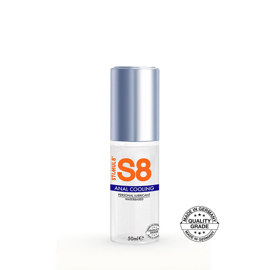 Lubrifiant Anal S8 Waterbase Effet Froid 50ml - Stimul8