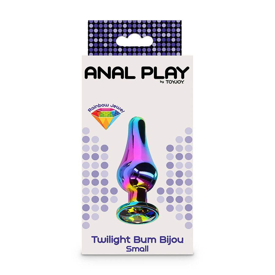 Plug Anal Bijou Twilight Bum Petit Arc-en-ciel - ToyJoy