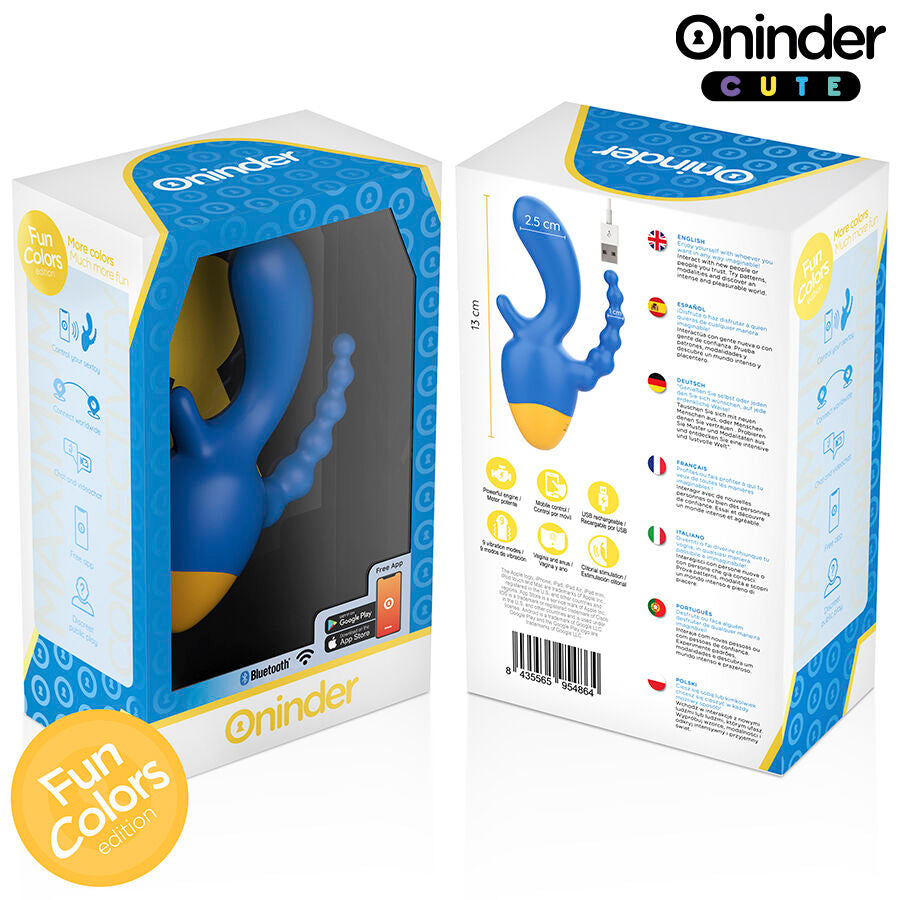 Vibromasseur Triple Stimulation Love 3 Some - Oninder Cute