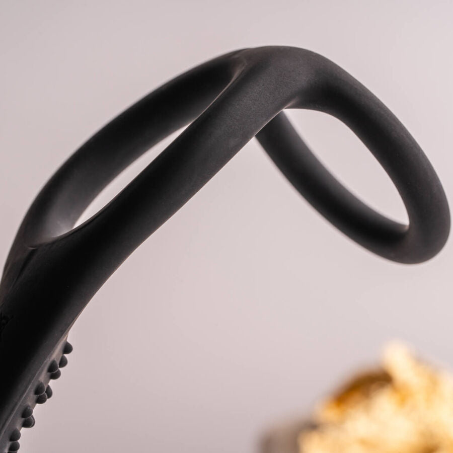 Plug Anal Vibrant Ro-Zen Pro avec Anneau Pénien Noir - Rocks-Off