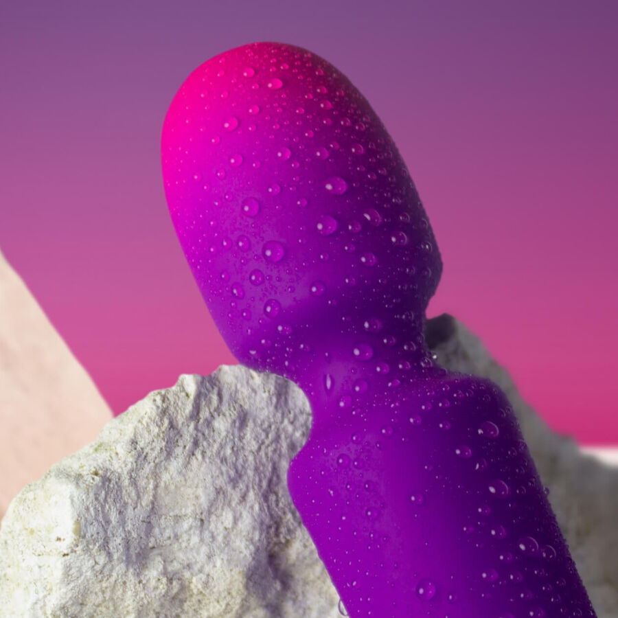 Vibromasseur Wand Mini Glo-Girl Violet - Rocks-Off