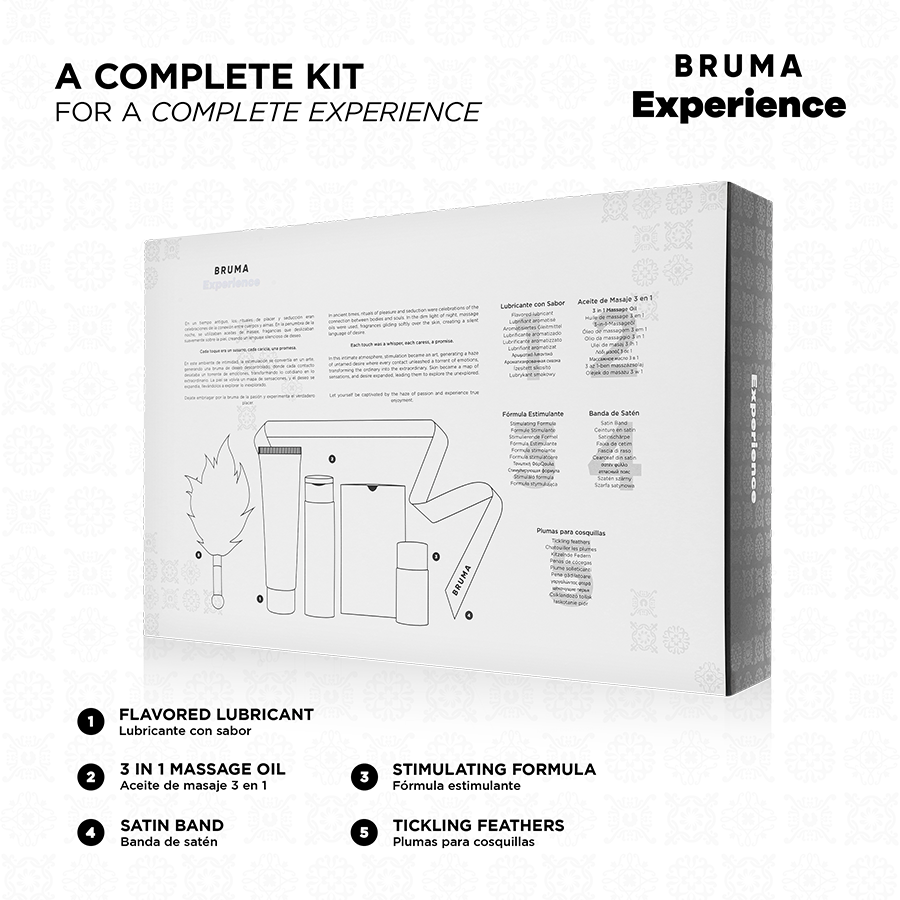Kit Érotique Xperience Gomme Sucrée Vibro-Orgasmique - Bruma