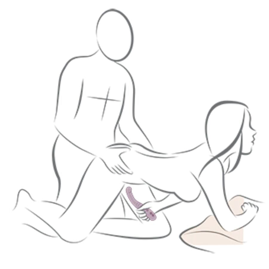 Vibromasseur Double Gemini Violet - Rocks-Off