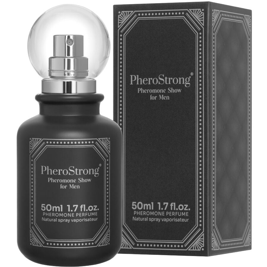PheroStrong - Parfum aux Phéromones pour Hommes Show - 50 ml