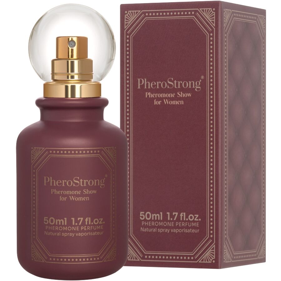 PheroStrong - Parfum aux Phéromones pour Femmes Show - 50 ml