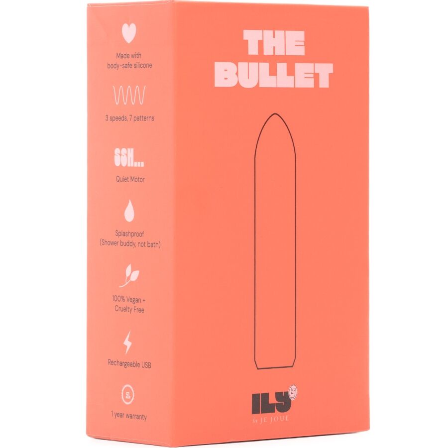 Je Joue - Vibromasseur Bullet Souple The Bullet ILY - Rose