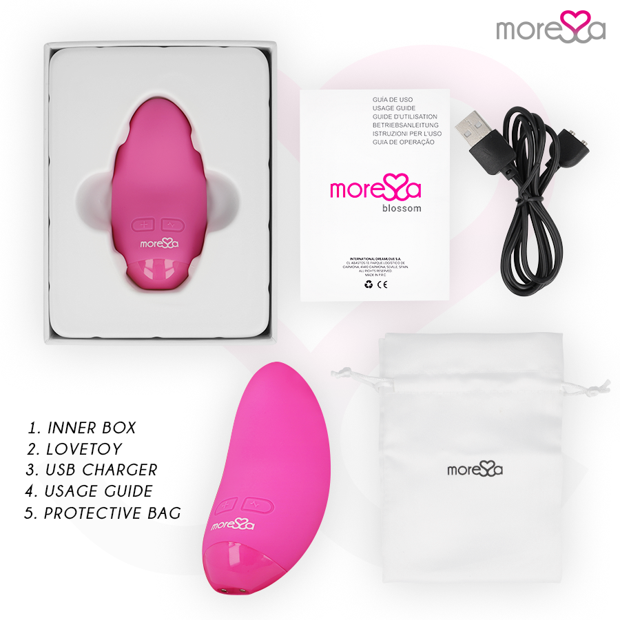 Stimulateur Moressa Blossom rose - Moressa - MORESSA