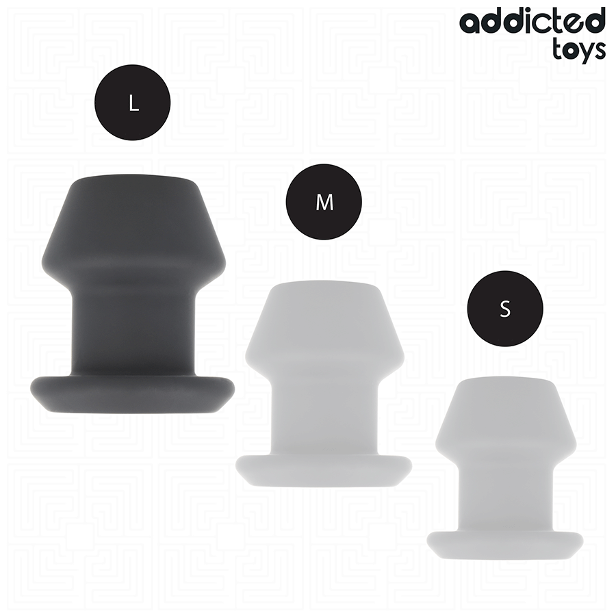 Plug Anal Creux Extreme Hollow Taille L - Addicted Toys