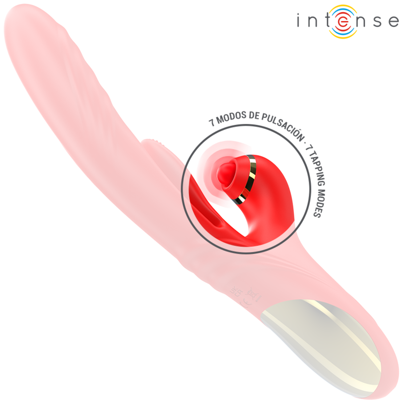 Vibrateur Triple Rosalia 3 en 1 Rouge - Intense