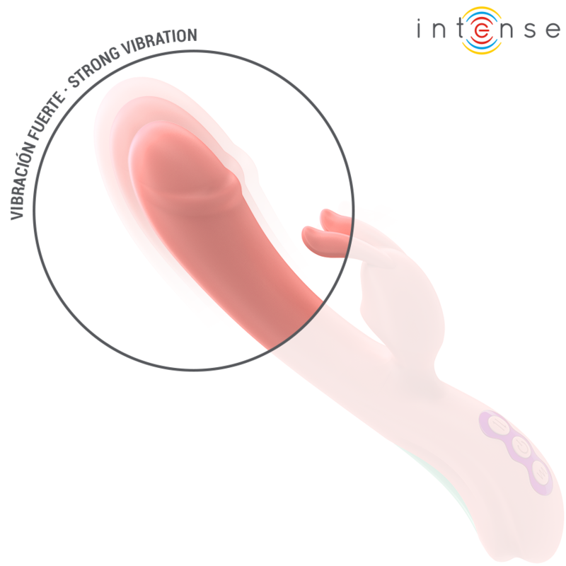 Vibromasseur Rabbit Rachel 5 Vibrations Rose - Intense