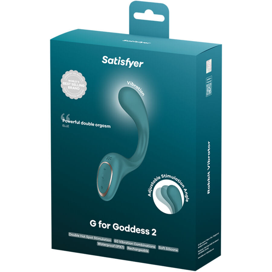 Vibromasseur Rabbit G for Goddess 2 Vert - Satisfyer