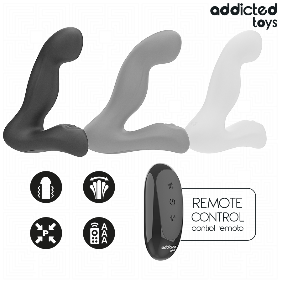 Masseur de Prostate Oscillant Mode Pulsation - Addicted Toys