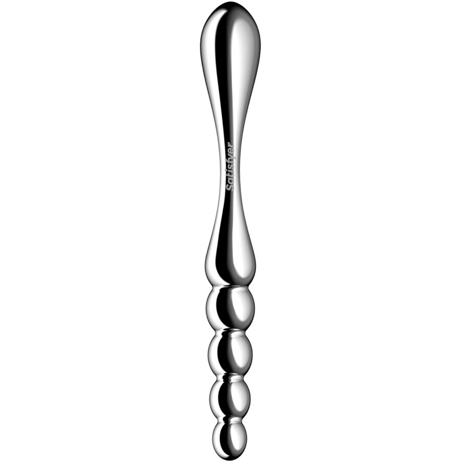 Godemiché Double Star Force 1 Acier Inoxydable - Satisfyer