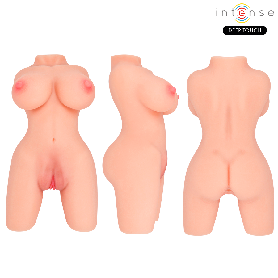 Masturbateur Torse Jesse Double Orifices TPE - Intense