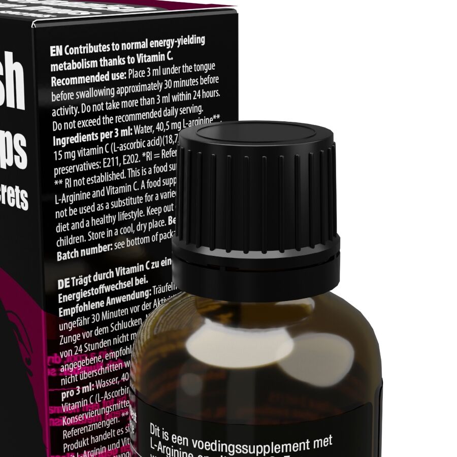 Gouttes Stimulantes Spanish Love Drops Secrets 30ml - Cobeco - COBECO PHARMA
