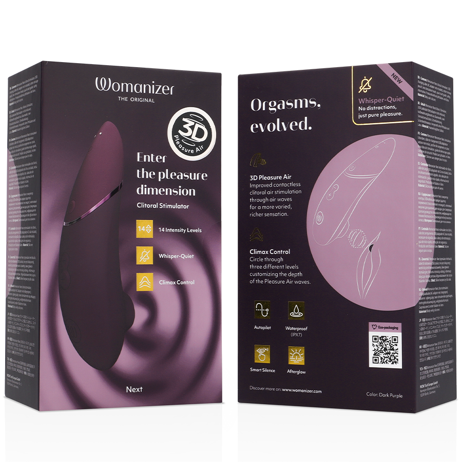 Stimulateur Clitoridien Womanizer Next Violet Foncé - Womanizer