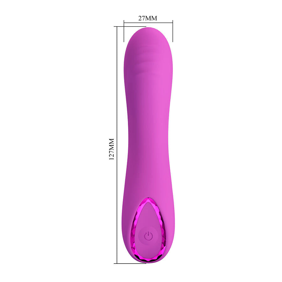 Vibromasseur Pretty Love DJ Dick Violet Point G - Pretty Love