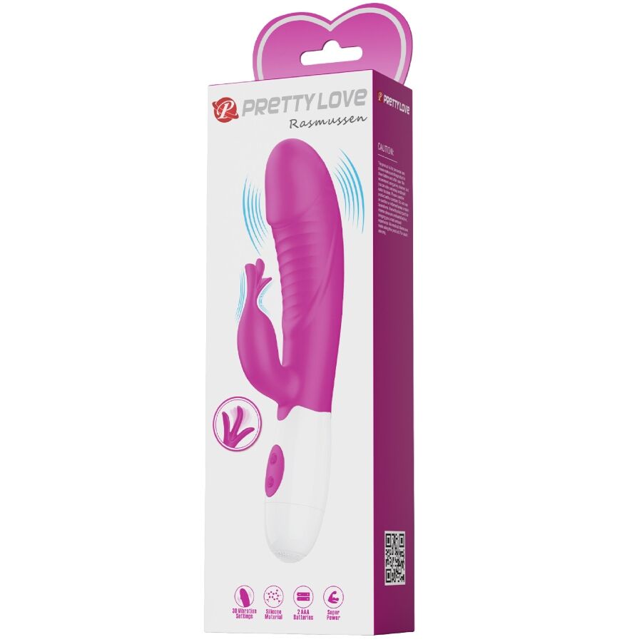 Vibromasseur Rabbit Rasmussen Point G Violet - Pretty Love