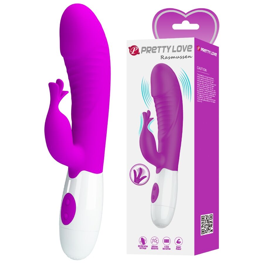 Vibromasseur Rabbit Rasmussen Point G Violet - Pretty Love