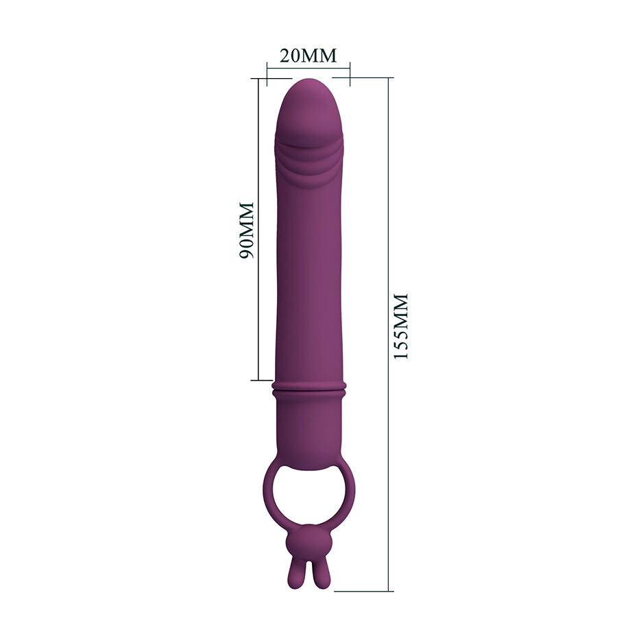 Vibrateur Cora avec Anneau de Maintien - Pretty Love