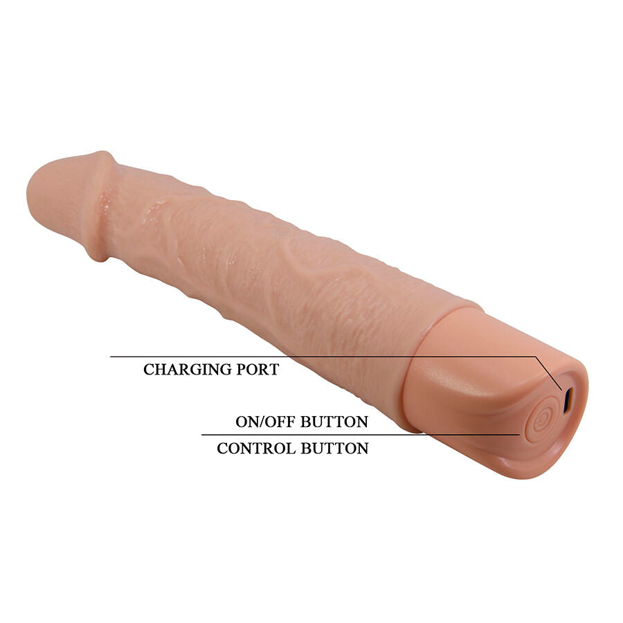 Vibromasseur Réaliste Pretty Love Leander Flexible - Pretty Love