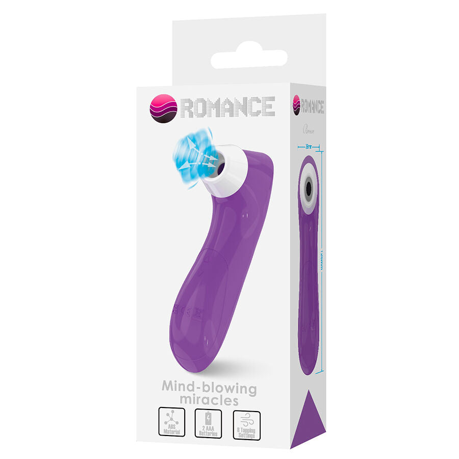 Stimulateur Clitoris Romance Violet - Succion 8 Intensités