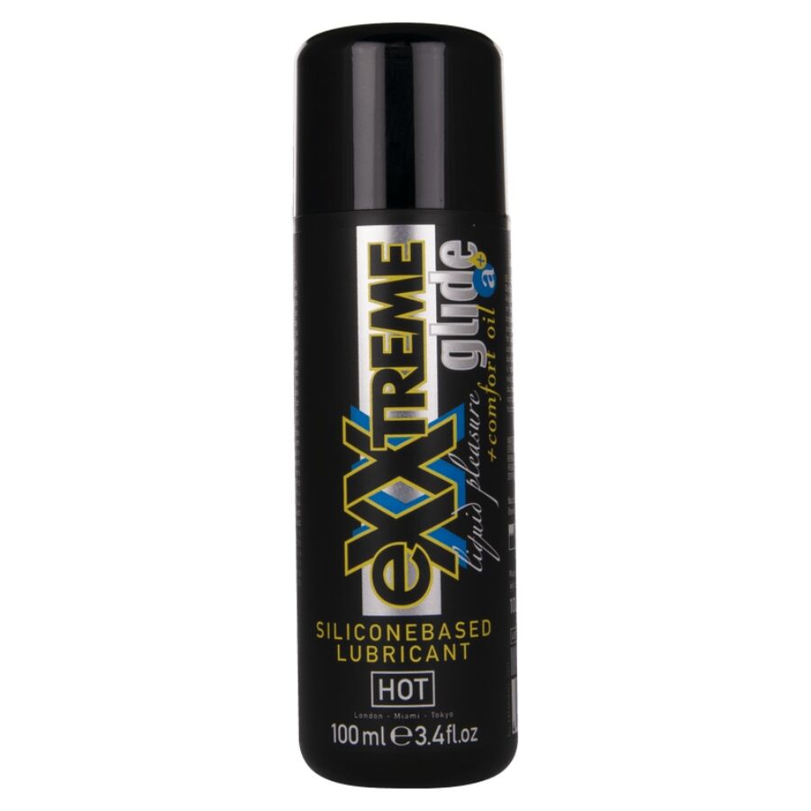 Lubrifiant Anal Exxtreme Glide Silicone Confort 100ml - Hot