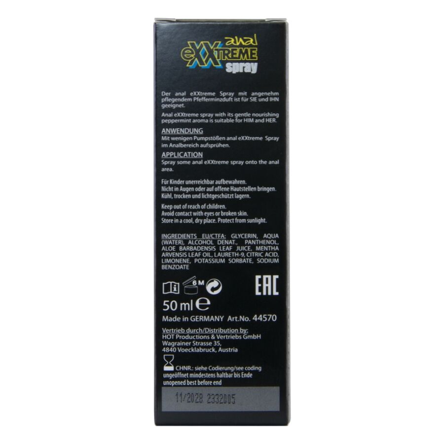 Spray Anal Hot Extrême 50ml - Hot