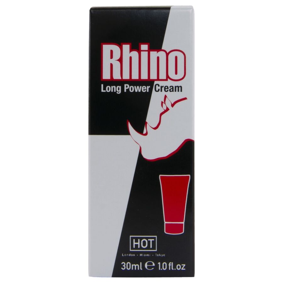Crème Retardatrice Rhino Long Power 30ml - Hot