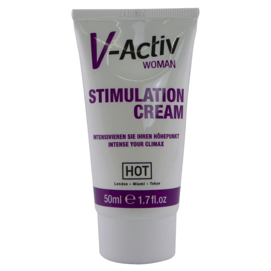 Crème Stimulante V-Activ pour Femmes 50ml - HOT
