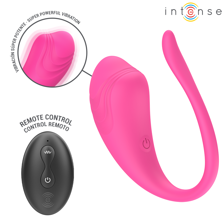 Œuf Vibrant Intense Olivia Pink avec Télécommande
