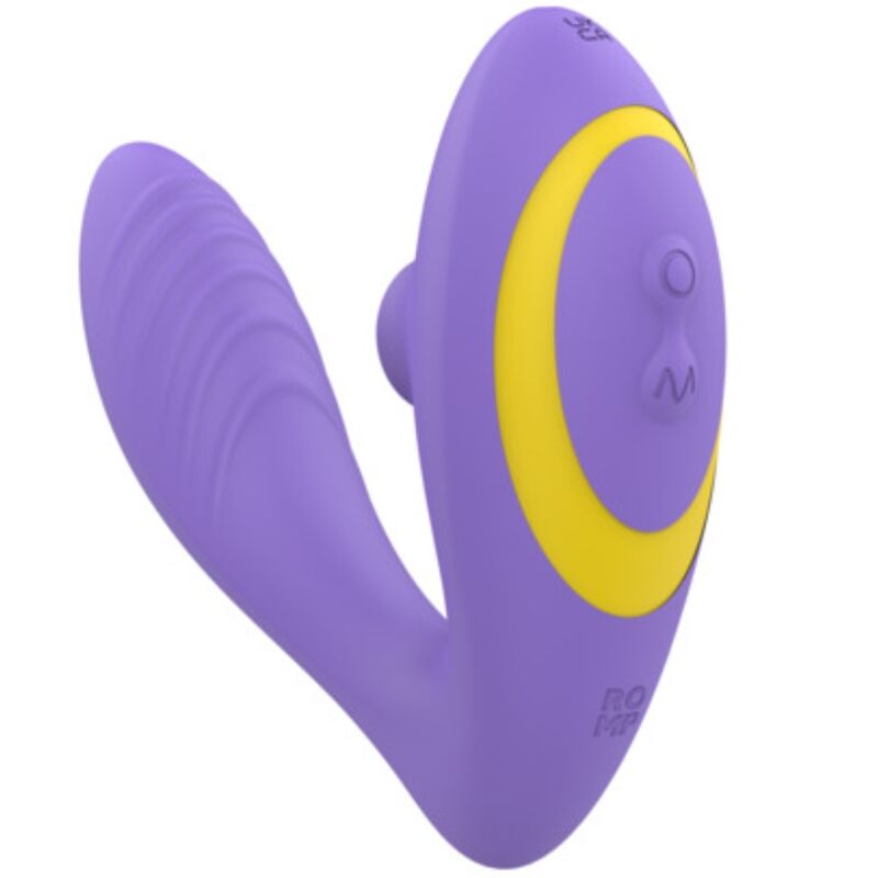 Stimulateur Point G et Succion Clitoriale Reverb Violet - ROMP