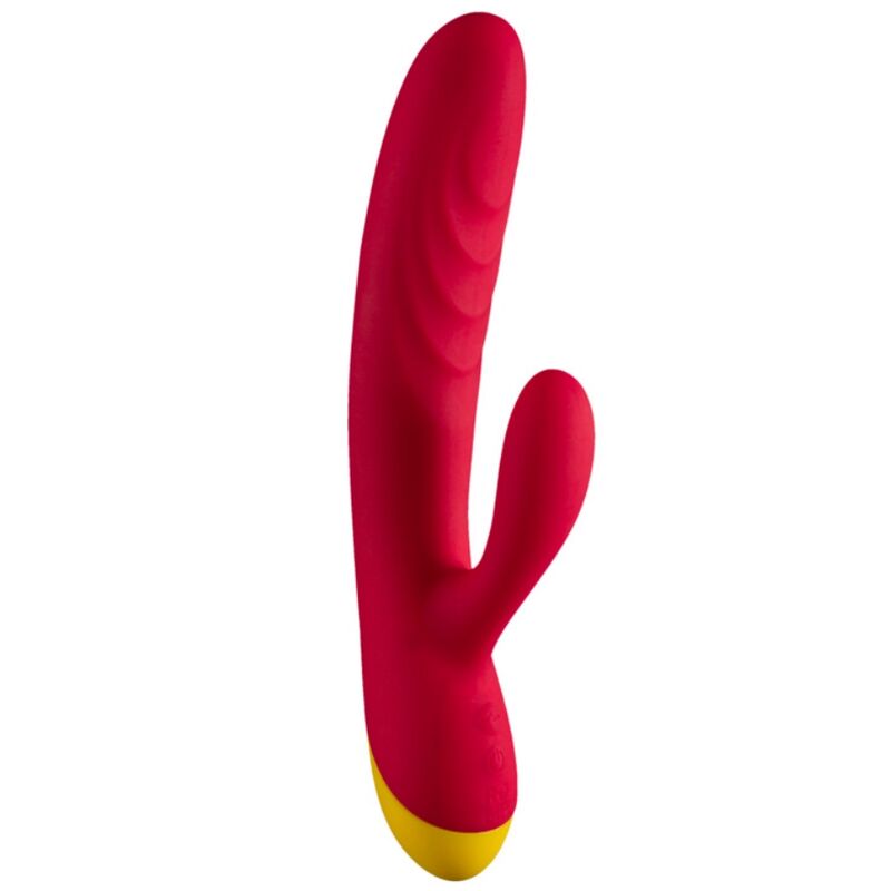 Vibromasseur Lapin Jazz Rouge Rechargeable USB - ROMP