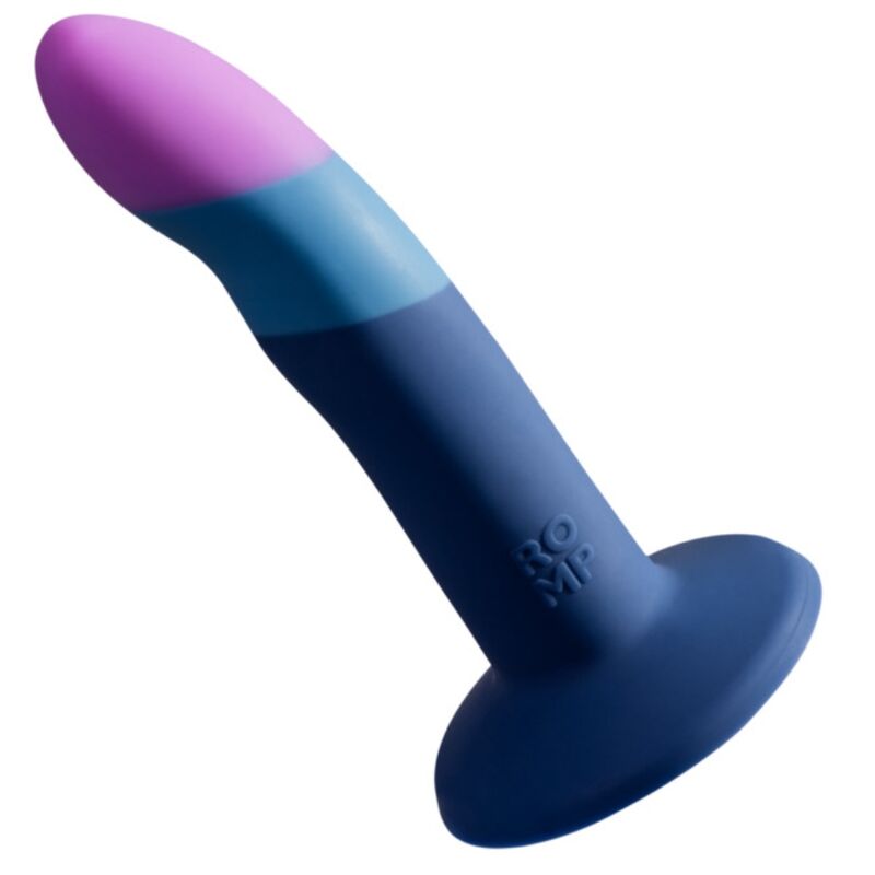 Gode en Silicone avec Ventouse Tricolore 14 cm - ROMP