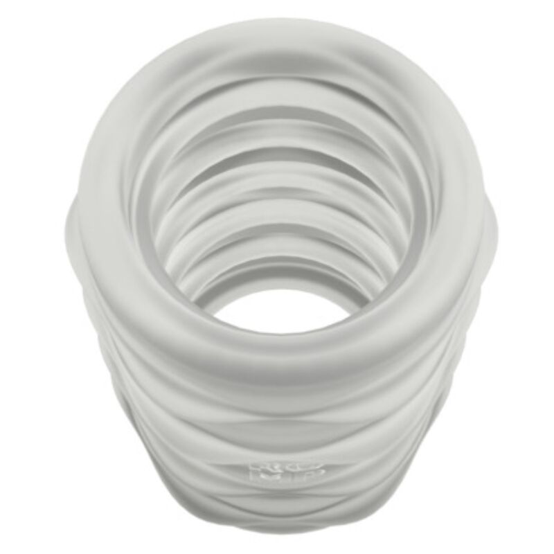Masturbateur Mâle Transparent Gaine Réversible 6cm - ROMP