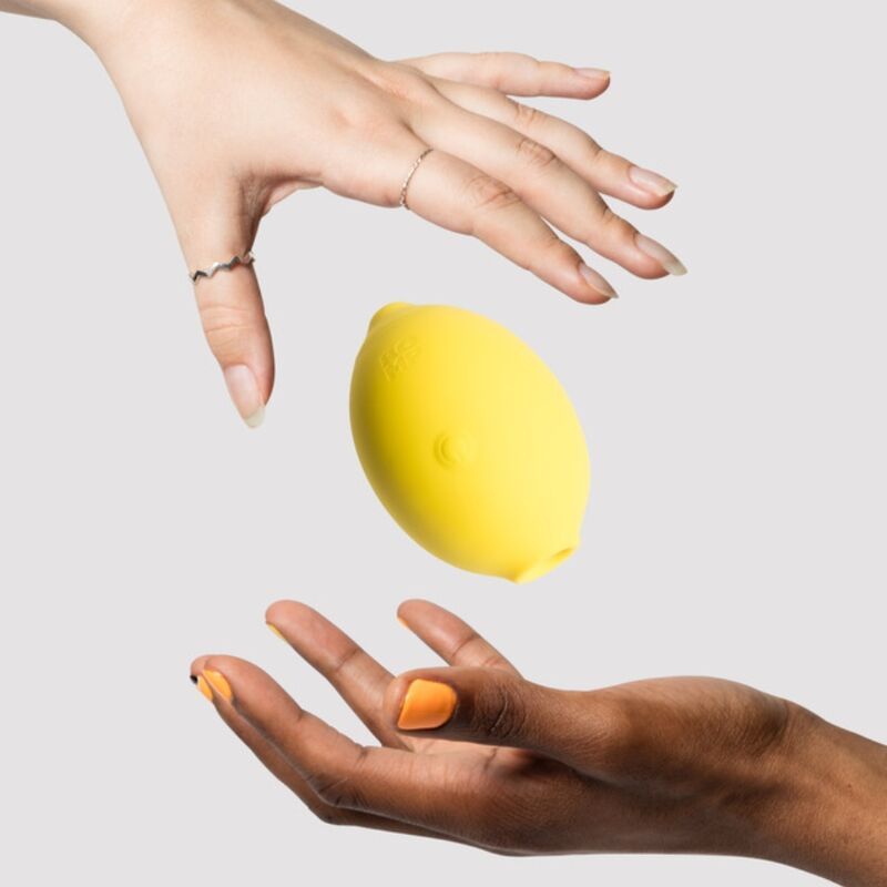 Stimulateur Clitoridien Lemon Crush Pleasure Air Jaune - ROMP