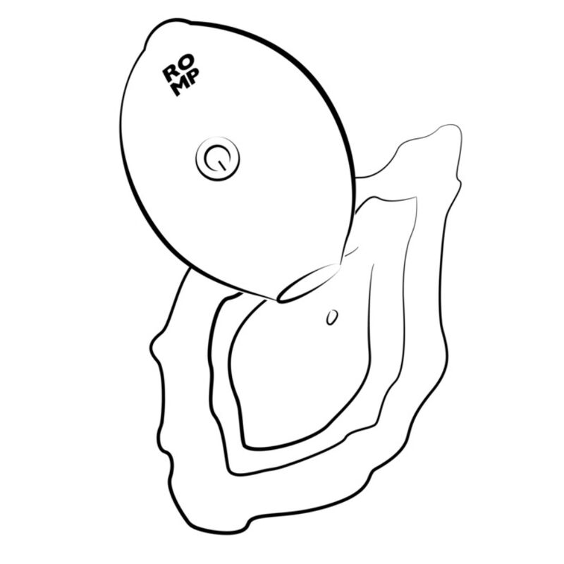 Stimulateur Clitoridien Lemon Crush Pleasure Air Jaune - ROMP