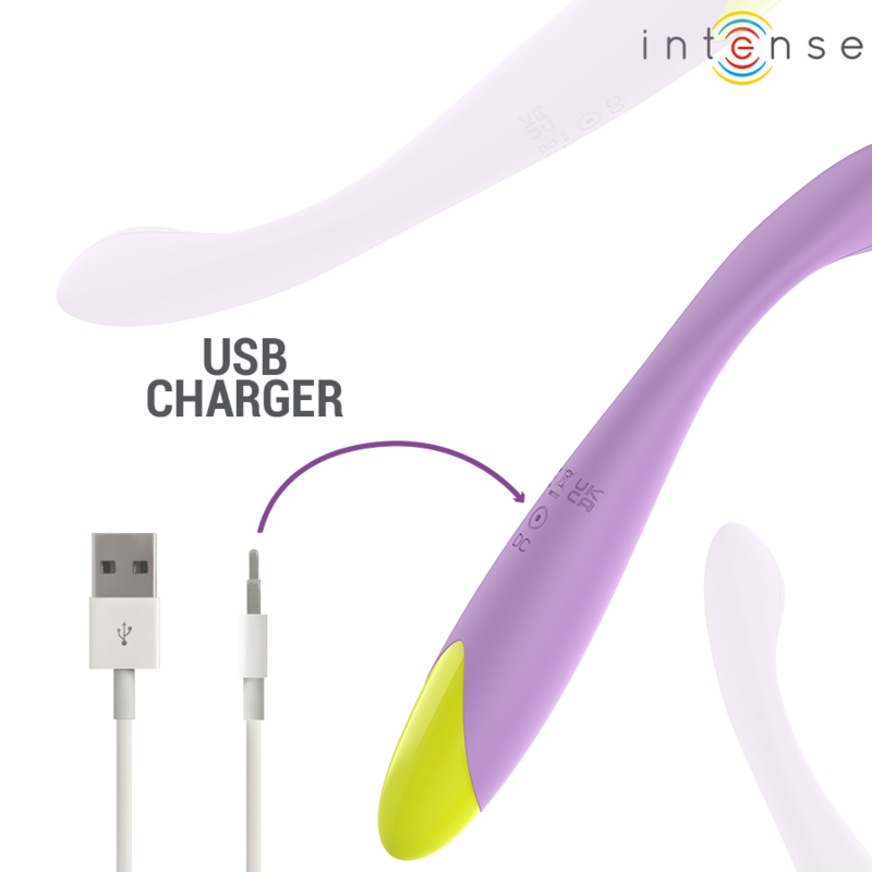 Stimulateur Point G Lucca Flexible Rechargeable USB - Intense High Tech