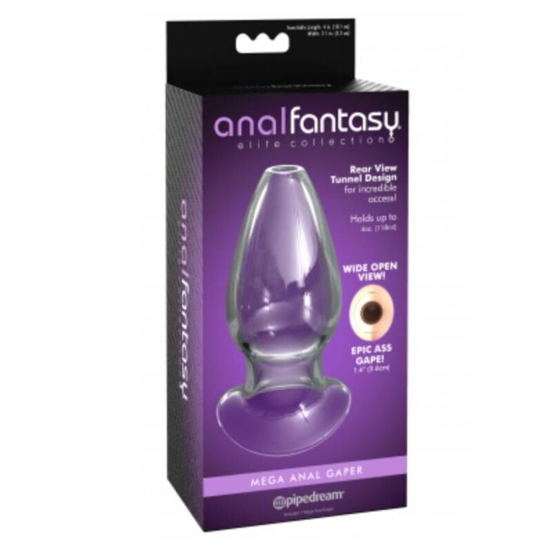 Plug Anal Tunnel Transparent Mega Gaper - Anal Fantasy Elite