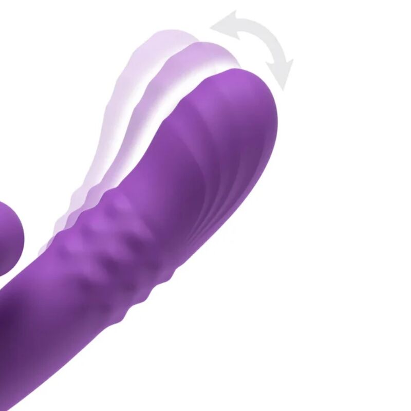 Vibromasseur Lapin Harmoni Pro Violet Point G - Fantasy For Her