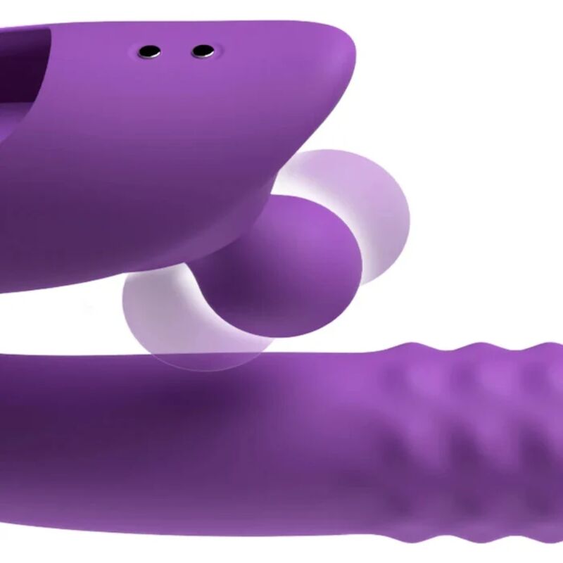 Vibromasseur Lapin Harmoni Pro Violet Point G - Fantasy For Her