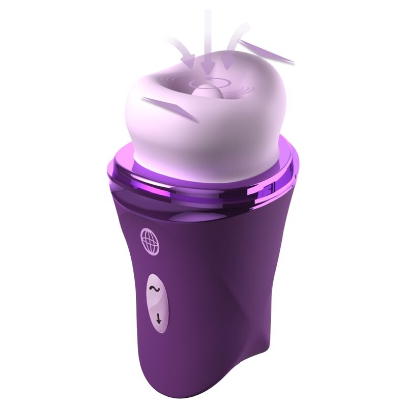 Stimulateur Clitoridien Lush Kiss Peluche Violette - Fantasy For Her