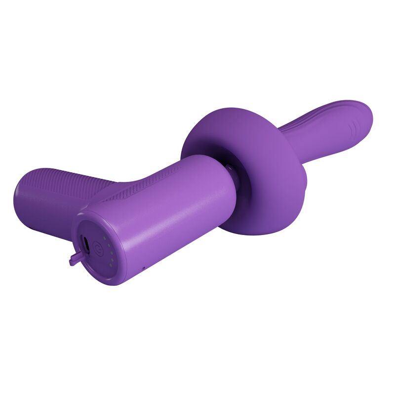 Pistolet de Massage Vito à Poussée 5 Modes Violet - Pretty Love