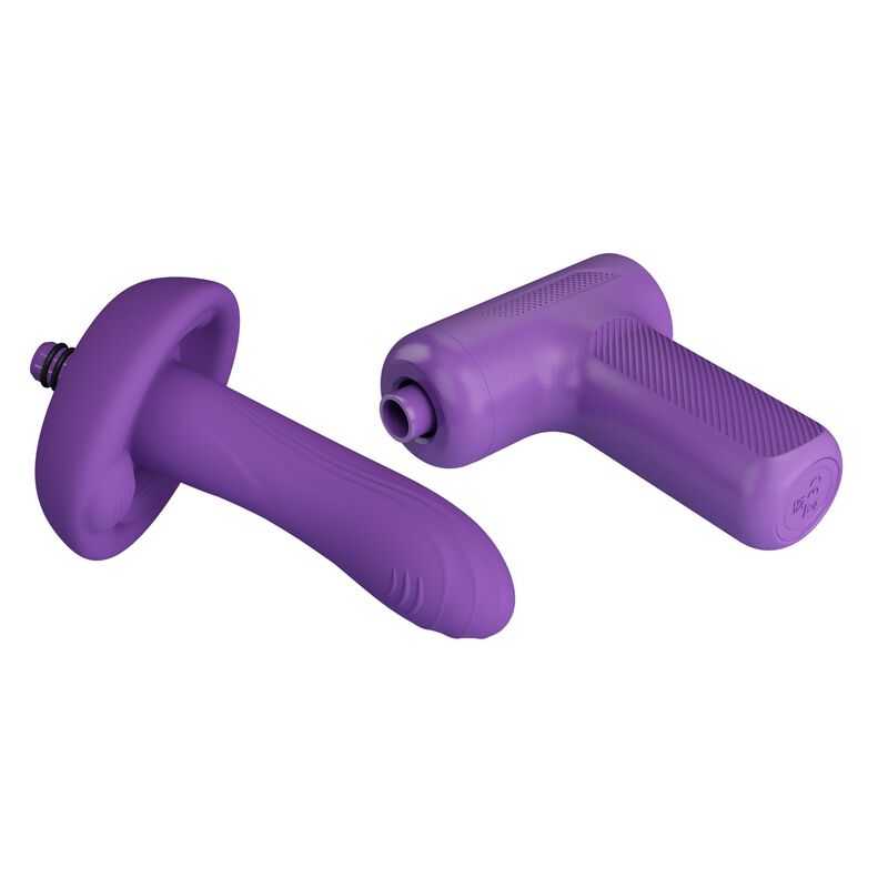 Pistolet de Massage Vito à Poussée 5 Modes Violet - Pretty Love