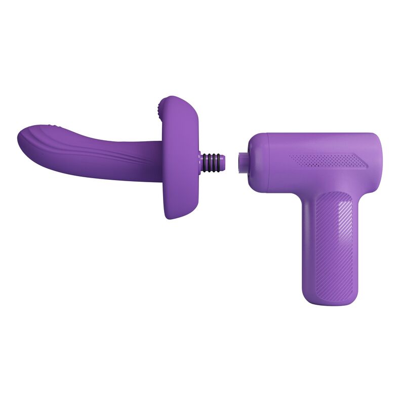 Pistolet de Massage Vito à Poussée 5 Modes Violet - Pretty Love