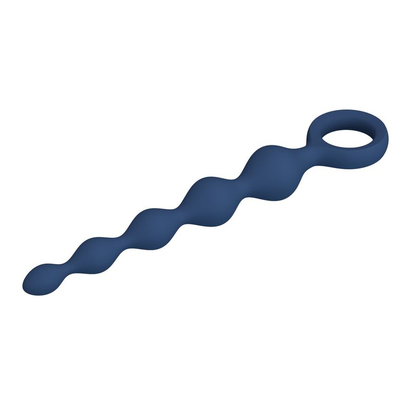 Perles Anales Silicone avec Plug Anal 20,4 cm - MR PLAY