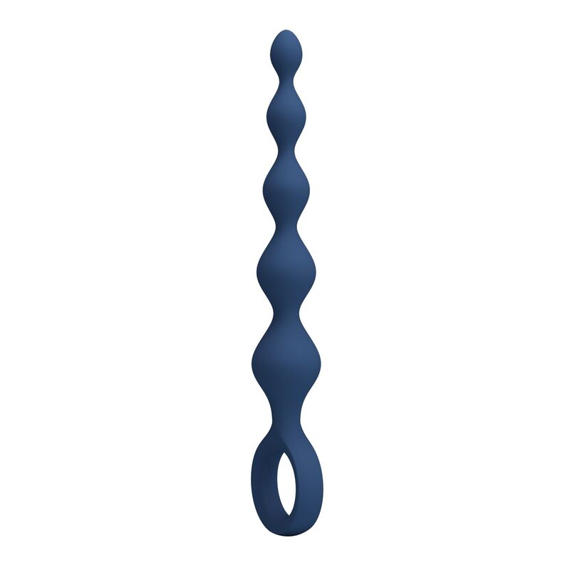 Perles Anales Silicone avec Plug Anal 20,4 cm - MR PLAY