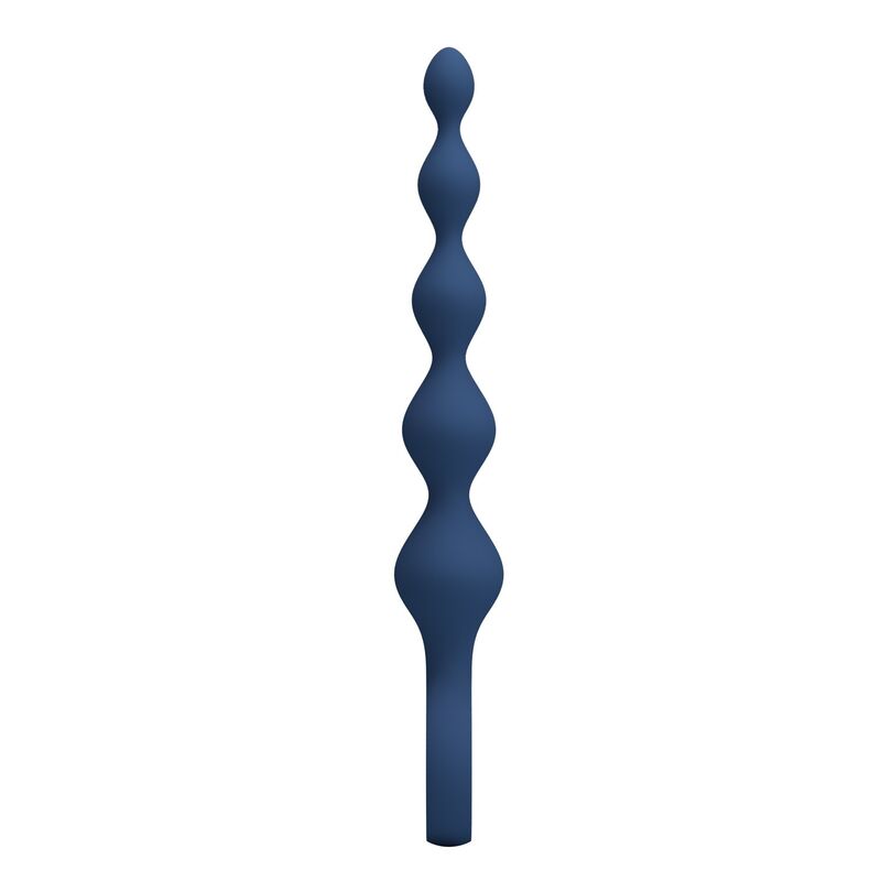 Perles Anales Silicone avec Plug Anal 20,4 cm - MR PLAY
