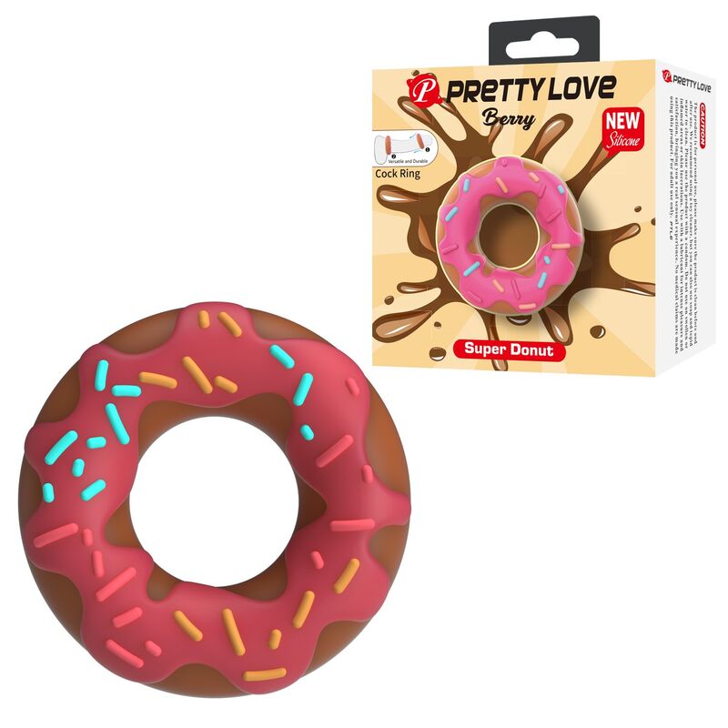 Anneau Pénien Super Donut Rose - Pretty Love